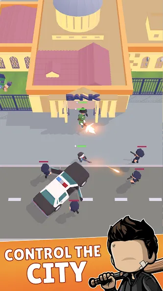 Merge Gangster Heist vs Police (Мердж Гангстер Хейст)  [МОД Бесконечные деньги] Screenshot 4