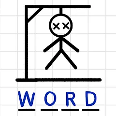 Взломанная Hangman Words:Two Player Games  [МОД Бесконечные деньги] - последняя версия apk на Андроид