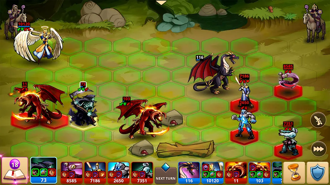 Magic War Legends  [МОД Menu] Screenshot 5