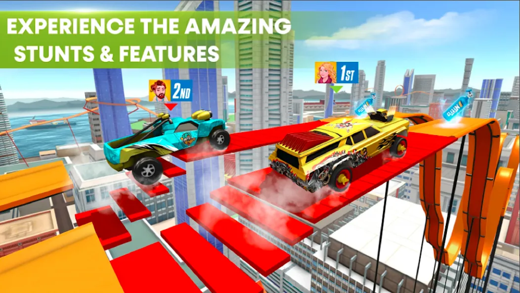 Race Off - Monster Truck Games  [МОД Unlocked] Screenshot 2