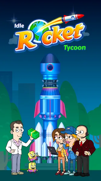 Idle Rocket Tycoon (Айдл Рокет Тайкун)  [МОД Бесконечные деньги] Screenshot 5