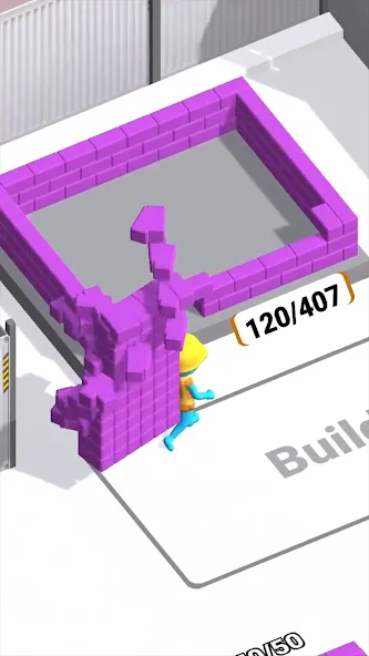 Pro Builder 3D (Про Билдер 3Д)  [МОД Unlocked] Screenshot 1