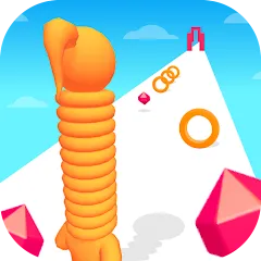 Скачать взлом Long Neck Run (Лонг Нек Ран)  [МОД Много монет] - последняя версия apk на Андроид