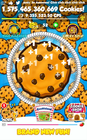 Cookie Clickers 2 (С  2)  [МОД Меню] Screenshot 1