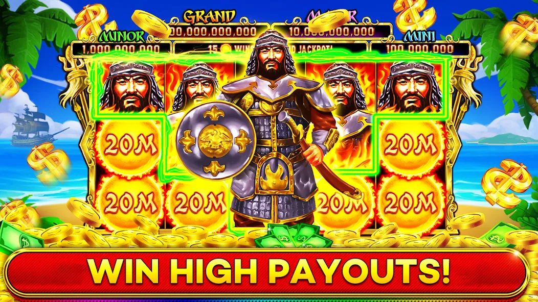 Jackpot Boom Casino Slot Games (Джекпот Бум Казино Игры на Слотмашинах)  [МОД Mega Pack] Screenshot 2