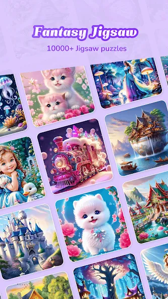 Fantasy Jigsaw - HD Puzzle (Фэнтези Пазл)  [МОД Unlimited Money] Screenshot 1