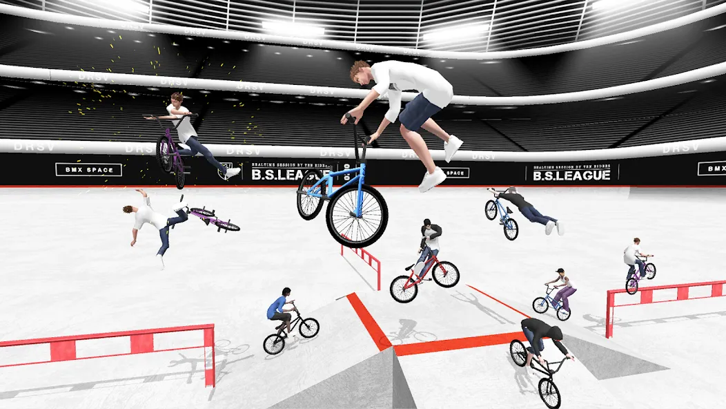 BMX Space (БМХ Спейс)  [МОД Меню] Screenshot 1