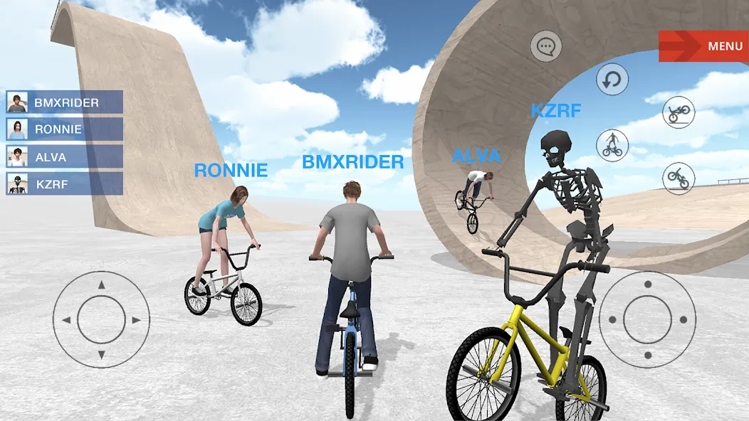 BMX Space (БМХ Спейс)  [МОД Меню] Screenshot 2