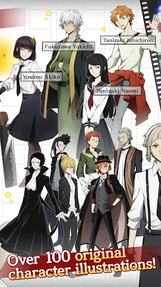 Bungo Stray Dogs: TotL (Бунго Бродячие псы)  [МОД Меню] Screenshot 3