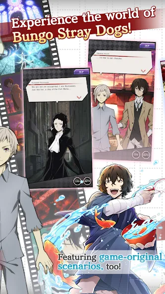 Bungo Stray Dogs: TotL (Бунго Бродячие псы)  [МОД Меню] Screenshot 4