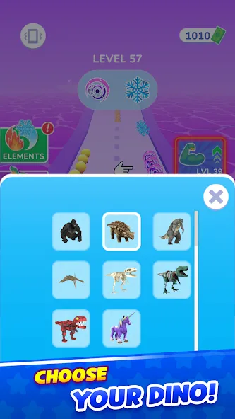 Dino Evolution Run 3D (Дино Эволюция Ран 3Д)  [МОД Menu] Screenshot 4