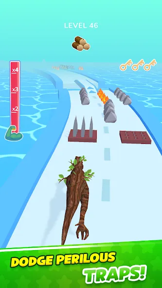 Dino Evolution Run 3D (Дино Эволюция Ран 3Д)  [МОД Menu] Screenshot 5