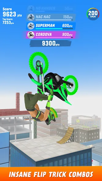 Max Air Motocross (Макс Эйр Мотокросс)  [МОД Много денег] Screenshot 3