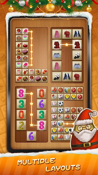 Tile Connect - Matching Games (Тайл Коннект)  [МОД Много монет] Screenshot 5