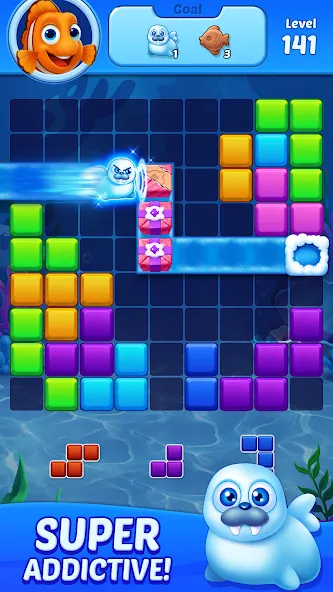 Block Puzzle Ocean  [МОД Unlocked] Screenshot 5