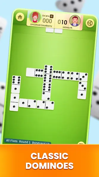 Dominoes: Classic Dominos Game  [МОД Mega Pack] Screenshot 1