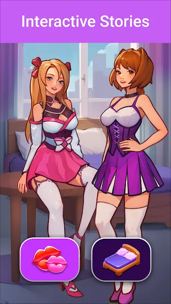 LUV: Anime Girls Adult Game XX (ЛЮВ)  [МОД Все открыто] Screenshot 4