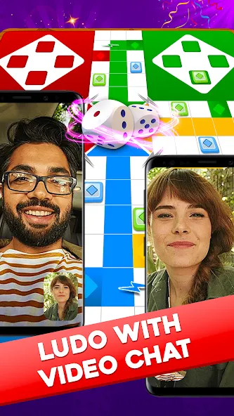 Ludo Lush-Game with Video Call (Людо Луш)  [МОД Бесконечные деньги] Screenshot 1