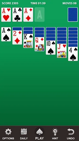 Solitaire.  [МОД Бесконечные деньги] Screenshot 1