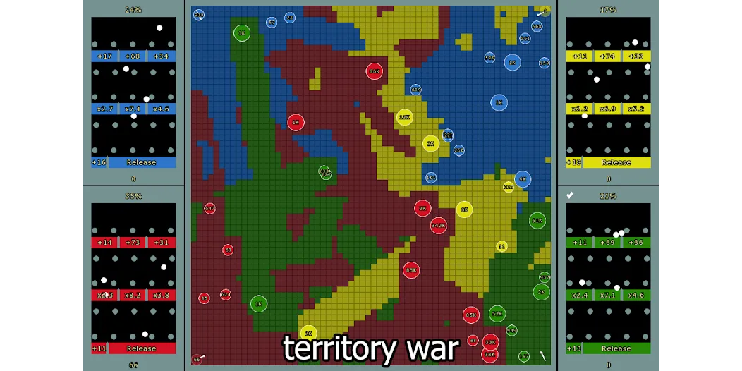 Marble Race and Territory War (Марбл Рейс и Территориальная Война)  [МОД Бесконечные монеты] Screenshot 2