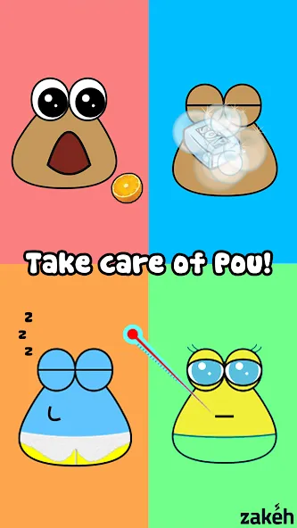 Pou (Пуо)  [МОД Menu] Screenshot 1