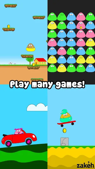 Pou (Пуо)  [МОД Menu] Screenshot 2