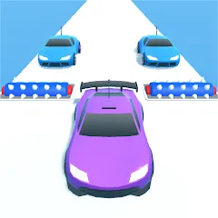 Взломанная Merge Car Run - Evolution Race (Мердж Кар Ран)  [МОД Unlimited Money] - стабильная версия apk на Андроид