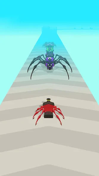 Merge Spider Train  [МОД Много денег] Screenshot 4