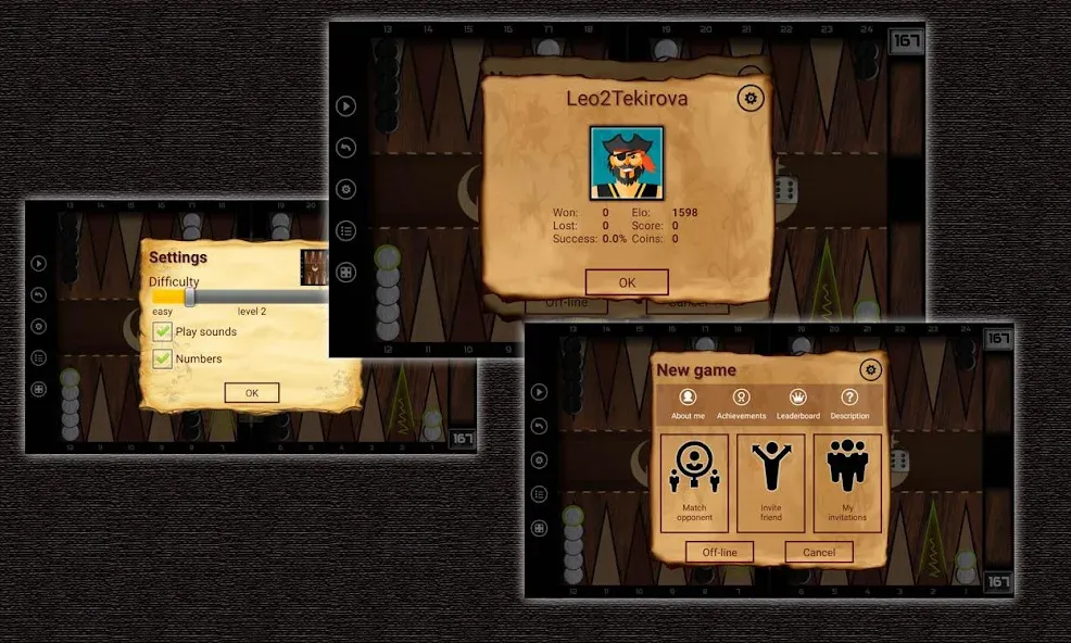 Tavla - Backgammon  [МОД Бесконечные деньги] Screenshot 3