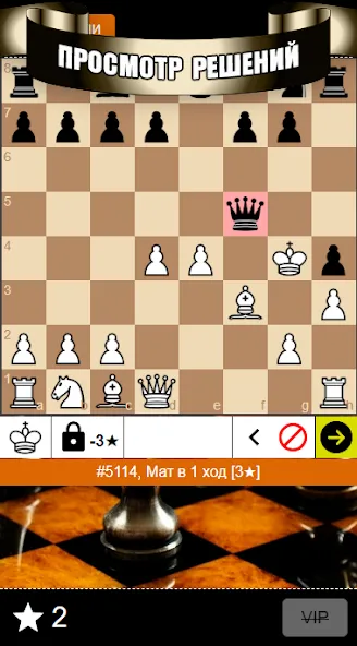 Chess Problems, tactics, puzzl  [МОД Много монет] Screenshot 5