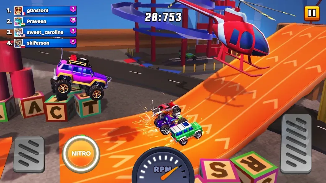 Nitro Jump - Car Racing (Нитро Джамп Рейсинг)  [МОД Unlimited Money] Screenshot 3