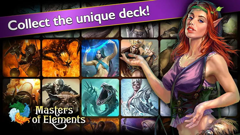 Masters of Elements－Online CCG  [МОД Unlocked] Screenshot 2