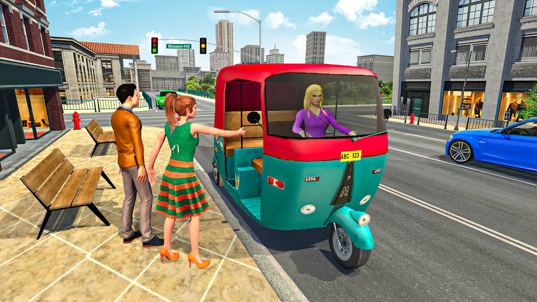 Tuk Tuk Auto Rickshaw Game 3d  [МОД Menu] Screenshot 2