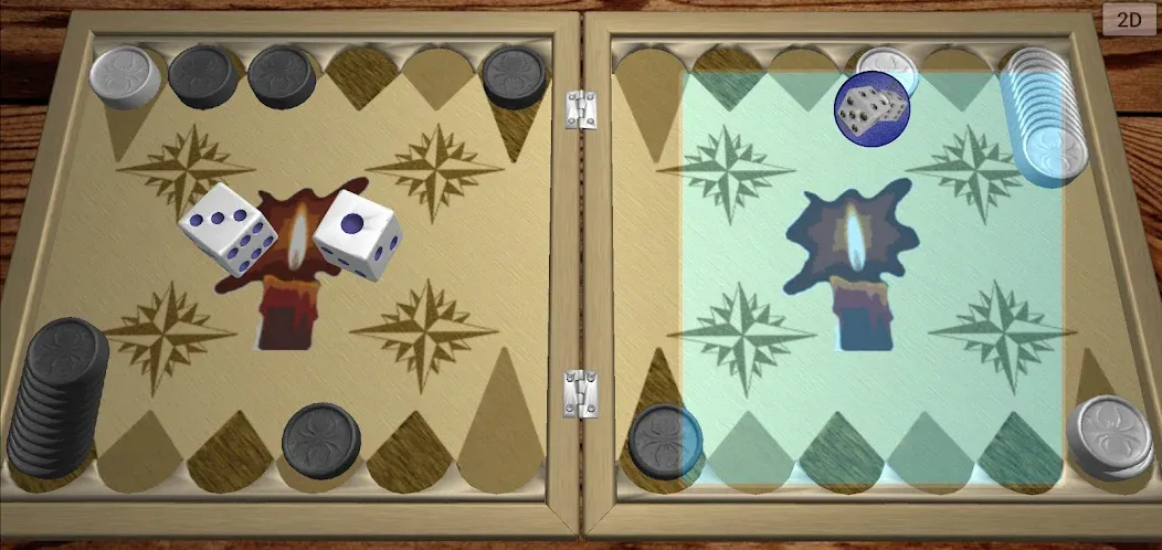 Backgammon 6 1  [МОД Много денег] Screenshot 4