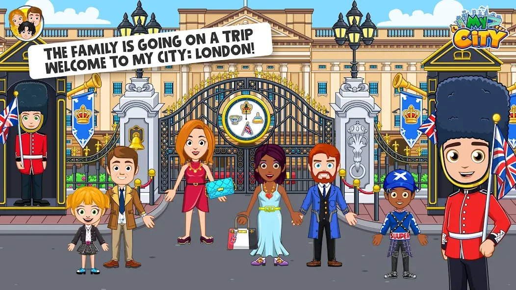 My City : London (Мой город)  [МОД Бесконечные деньги] Screenshot 1