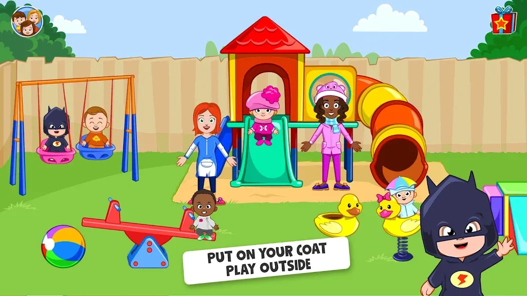 My Town : Daycare Game  [МОД Все открыто] Screenshot 1