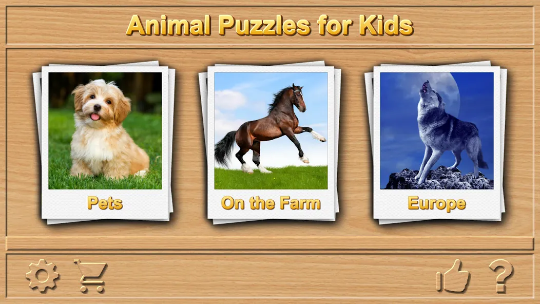 Animal Puzzles for Kids  [МОД Много монет] Screenshot 1