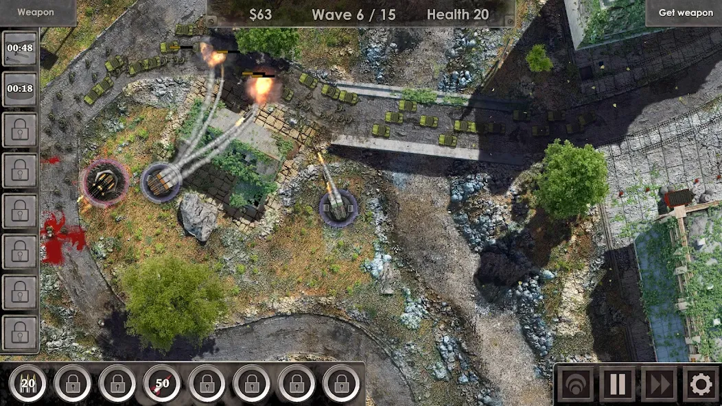 Defense Zone 3 HD (Дефенс Зон 3 )  [МОД Много денег] Screenshot 1
