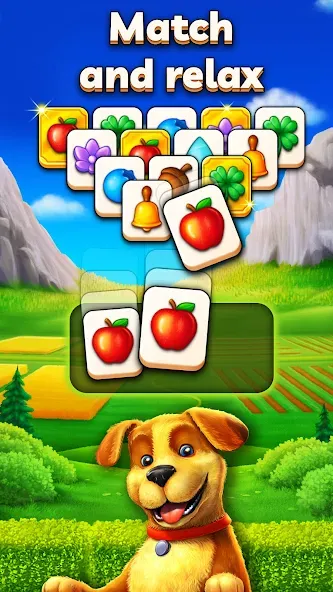 Joey's Farm - Tile Match  [МОД Бесконечные деньги] Screenshot 1