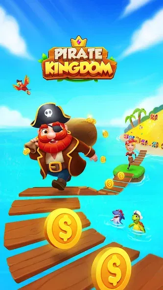 Coin Rush - Pirate GO! (Коин Раш)  [МОД Меню] Screenshot 1