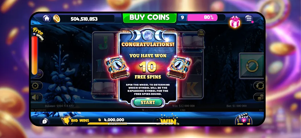 Majestic Slots: Slot Machine  [МОД Все открыто] Screenshot 4