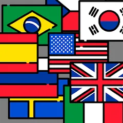 Взломанная Flags of the World + Emblems:  [МОД Много денег] - стабильная версия apk на Андроид