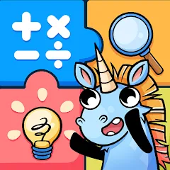 Скачать взломанную Math&Logic games for kids  [МОД Mega Pack] - стабильная версия apk на Андроид