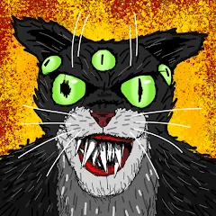 Скачать взлом Cat Fred Evil Pet. Horror game  [МОД Unlocked] - последняя версия apk на Андроид