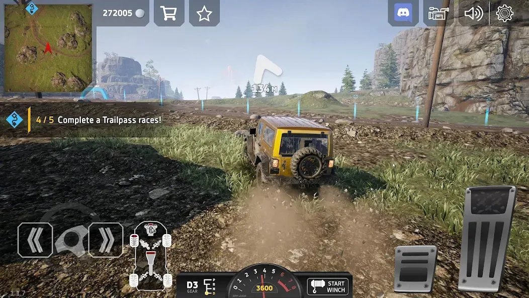 Off Road 4x4 Driving Simulator (Офф Роад)  [МОД Unlocked] Screenshot 2