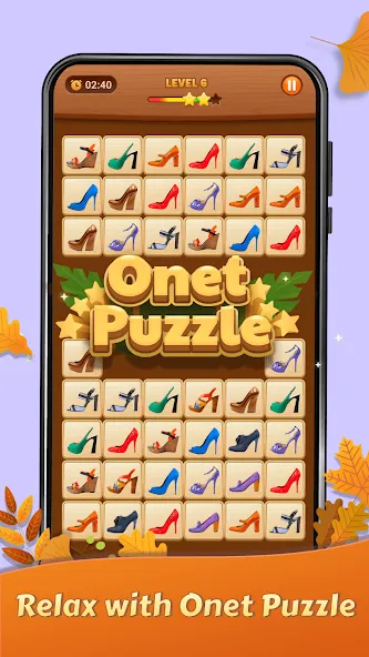 Onet Puzzle - Tile Match Game (Онет Пазл)  [МОД Unlimited Money] Screenshot 1