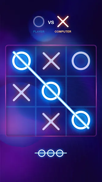 Tic Tac Toe 2 Player: XO Game (Тик Так Тоу 2 игрока)  [МОД Menu] Screenshot 4