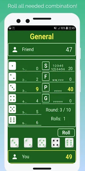 Dice Games  [МОД Много денег] Screenshot 1