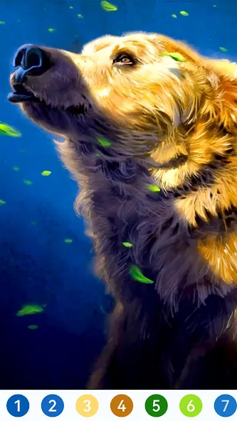 Animal Paint by Number Game (Анимал Пэйнт бай Намбер Гэйм)  [МОД Много денег] Screenshot 5