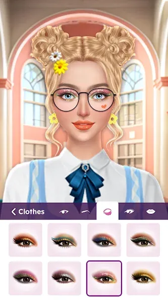 College Dress Up for Girls (Капель Макеовер)  [МОД Много денег] Screenshot 4